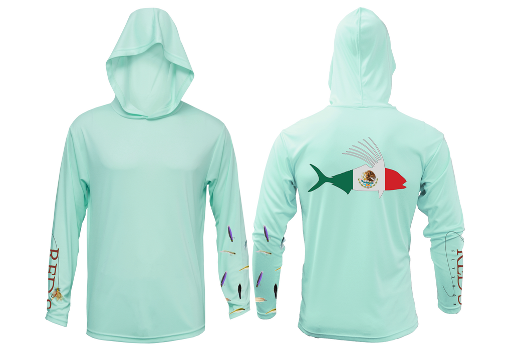 Mexico Flag Roosterfish Sun Hoody