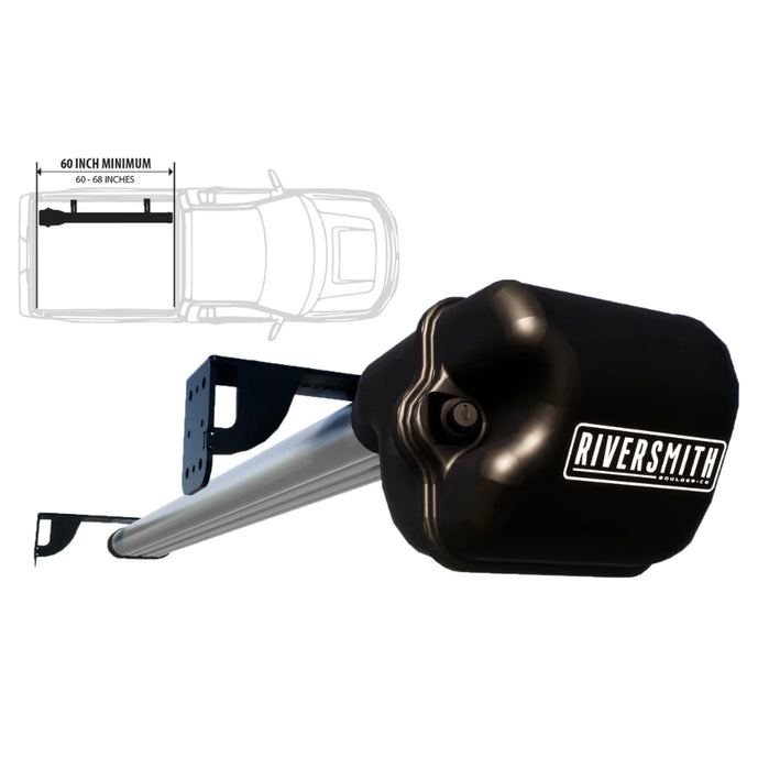 Riversmith ShortCut River Quiver with Truck Bed Mount