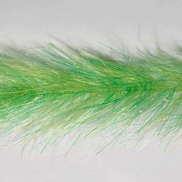 Chartreuse Just Add H2O Translucy Fly Brush – bright synthetic dubbing brush ideal for warmwater, peacock bass, and high-visibility baitfish patterns.