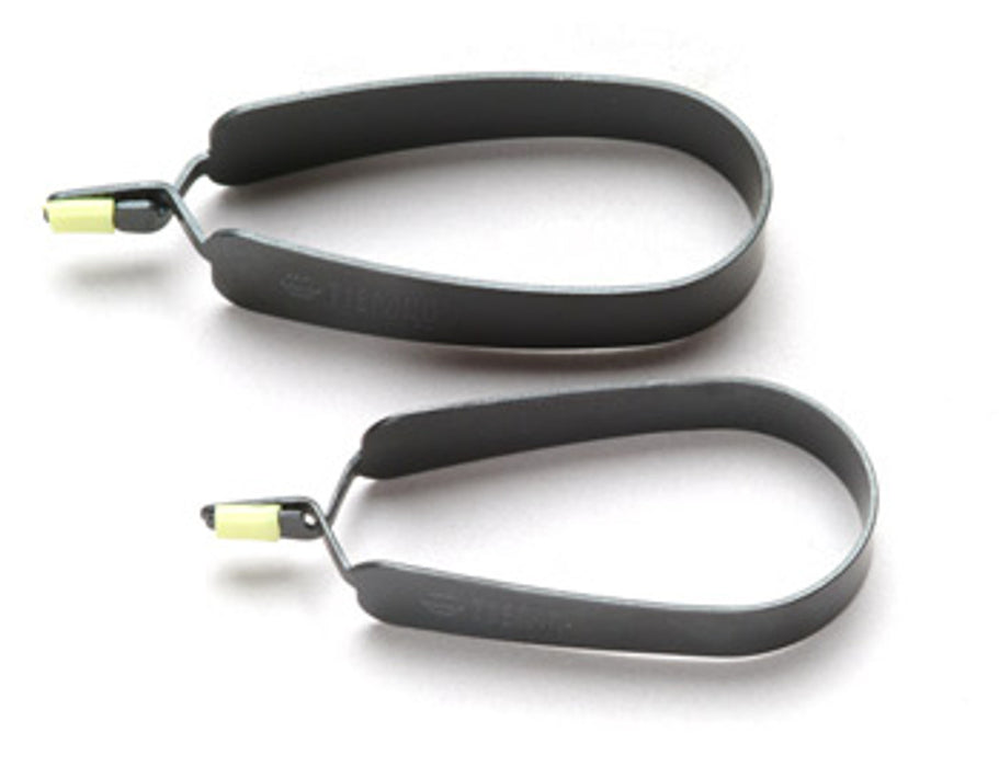 Tiemco hackle pliers – precision fly tying tool for gripping and wrapping hackle feathers securely around dry flies, nymphs, and soft hackles.”