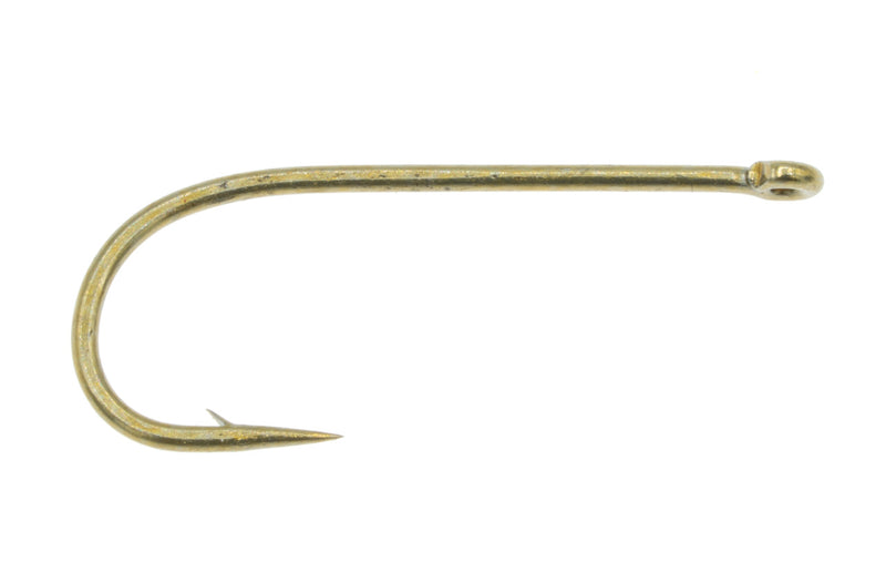 Tiemco TMC101 dry fly hooks – 25-pack of standard wire, straight-eye hooks designed for tying classic dry flies, emergers, and small terrestrials with clean presentation.