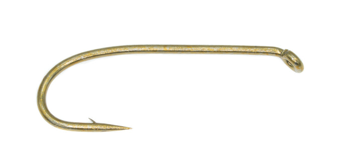 Tiemco TMC3761 standard wet fly hooks – 25 pack of curved shank, down-eye hooks for nymphs and wet flies.
