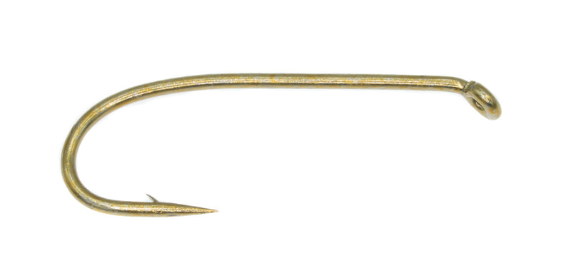 Tiemco TMC3761 standard wet fly hooks – 25 pack of curved shank, down-eye hooks for nymphs and wet flies.
