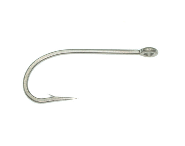Tiemco TMC811S saltwater hooks – 25-pack of standard-length, straight-eye hooks with corrosion-resistant finish for tying shrimp, baitfish, and general saltwater patterns.