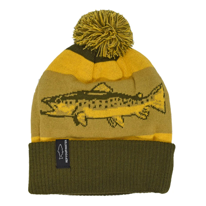 Rep Your Water Rainbow Trout Skin 2.0 Knit Hat