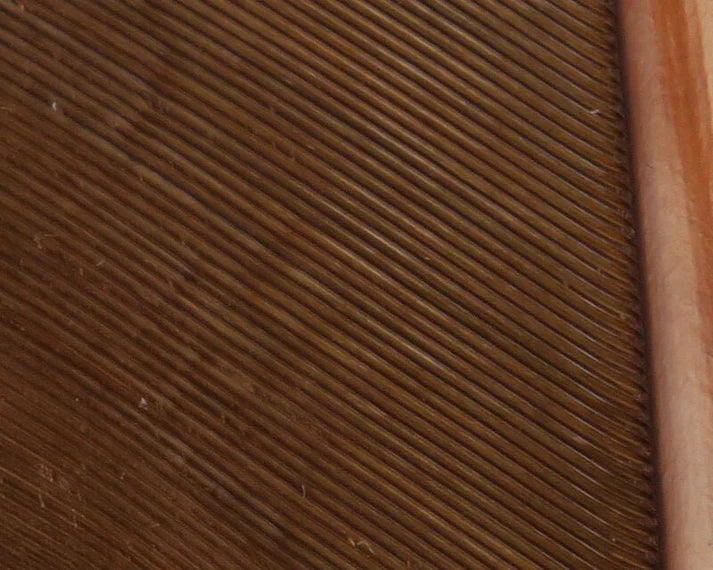 Turkey Biot Quills in brown – earthy, natural-colored biots ideal for realistic mayfly, stonefly, and caddisfly imitations.