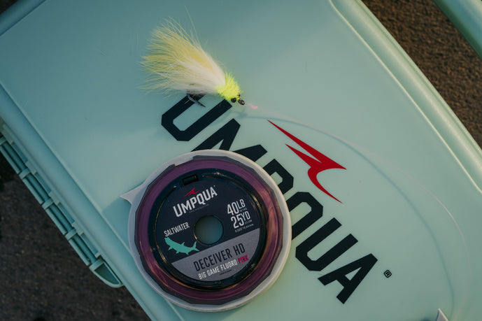 Pink Saltwater Fluorocarbon Tippet