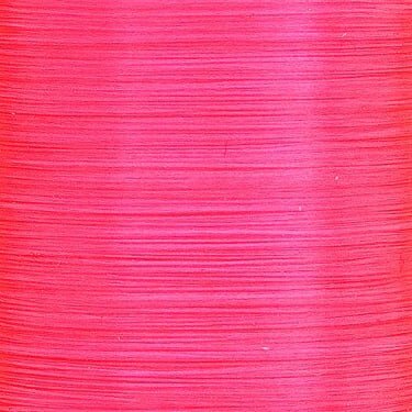 Fluorescent pink UTC fly tying thread spool – bold, bright pink thread for steelhead, salmon, and egg flies.