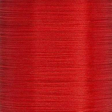 Red UTC fly tying thread spool – vibrant thread for hot spots, eggs, and salmon/steelhead flies.
