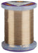 Gold UTC Ultra Wire in Brassie size – metallic fly tying wire for ribbing, tags, and flashback nymphs.