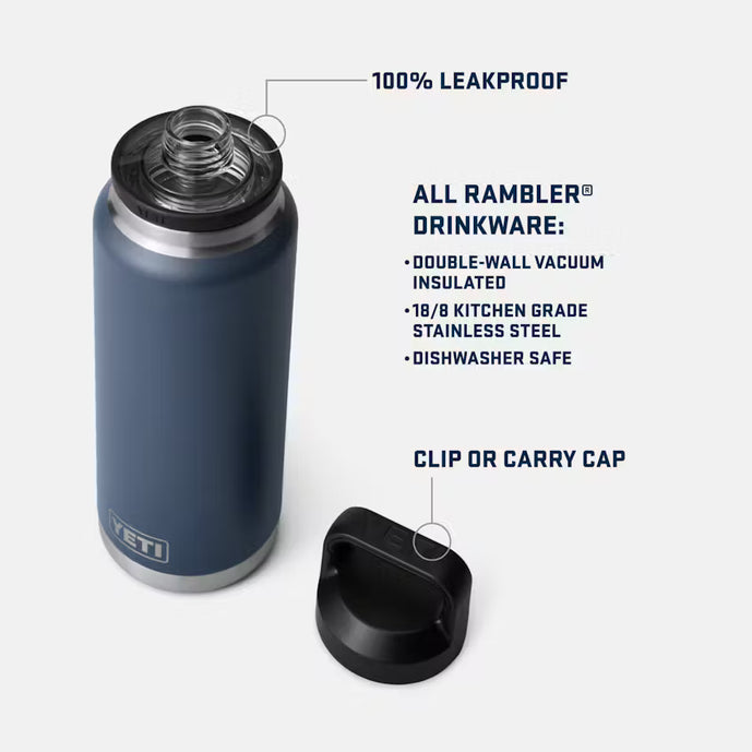Yeti Rambler 36oz Bottle W/ Chug Cap