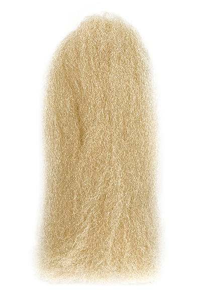 Light tan Widow’s Web by MFC – natural-toned synthetic wing material great for caddis, PMDs, and realistic parachute patterns.