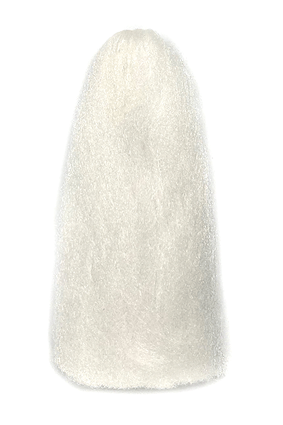 White Widow’s Web by MFC – bright, buoyant winging material ideal for parachute posts, dry fly wings, and visibility in riffled water.