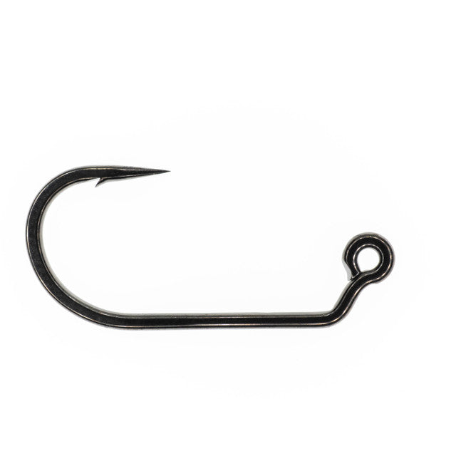 Umpqua X-Series 60-degree saltwater jig hooks – extra-strong fly tying hooks with a wide gap and heavy wire, built for baitfish, crab, and streamer patterns targeting saltwater species.