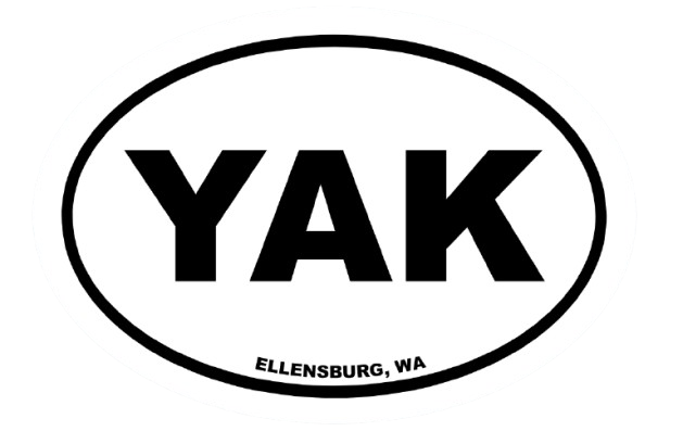 YAK Sticker by Red's Fly Shop