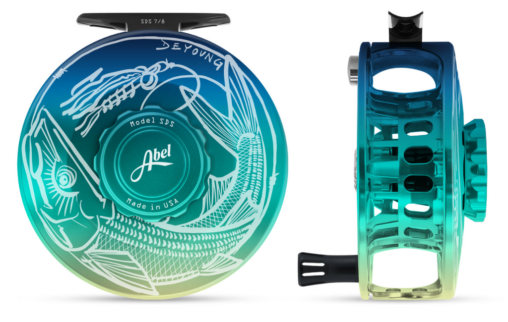Abel SDS Solid Reel // DeYoung Missile Lock 7/8