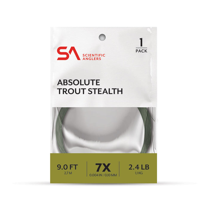 Scientific Anglers Absolute Trout Stealth // Tapered Leader