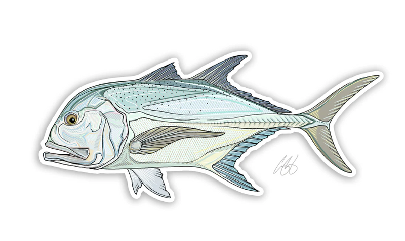 Casey Underwood Giant Trevally Decal