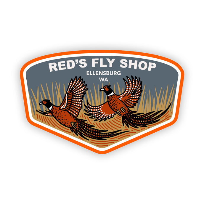 Casey Underwood Rooster Flush "Red's" Decal