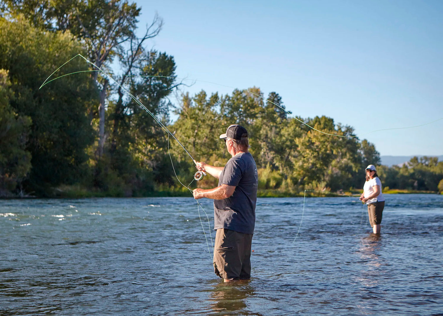 Wade Fishing the Yakima River