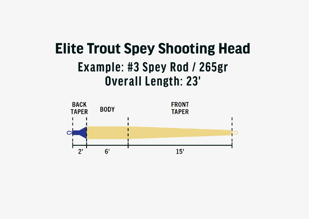 RIO Elite Trout Spey Shooting Head