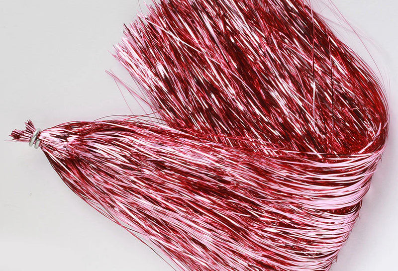 Flashabou by Nature's Spirit in Pink – premium synthetic fly tying material adding flash and movement to streamers, nymphs, and baitfish patterns.