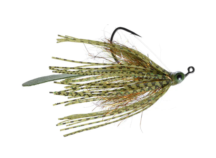 Grim Reaper - #3/0 Green Pumpkin by Rainy's // Bass Fly
