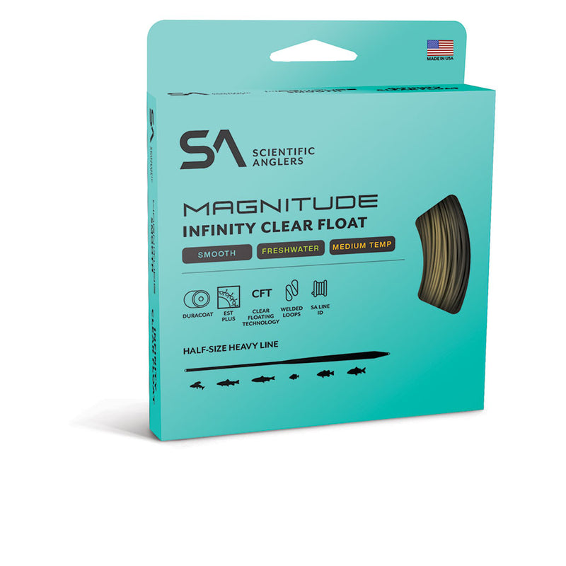 Scientific Anglers Magnitude Infinity Clear Head Floating Line