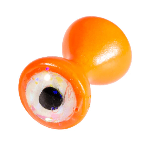 Montana Fly Company tungsten dumbbell eyes for fly tying, ultra-dense weighted eyes ideal for streamers and nymphs, providing fast sink rates, balanced profiles, and improved hook orientation.