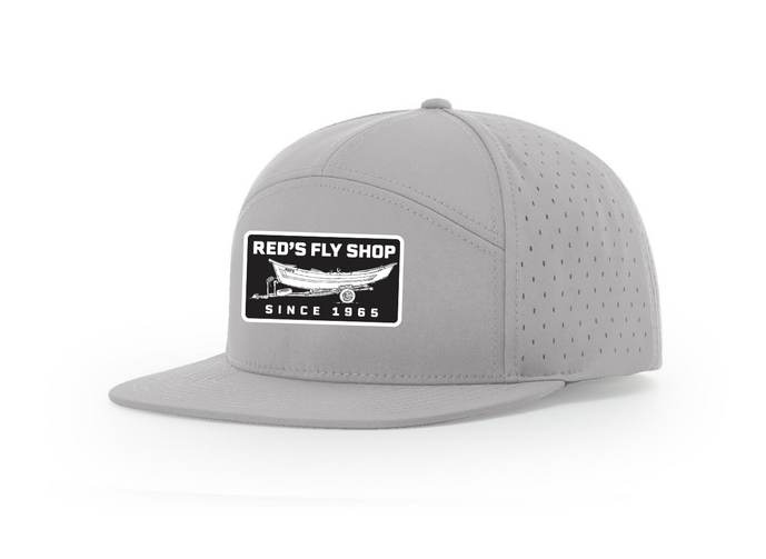 Red's Drift Boat Patch Trucker Hat