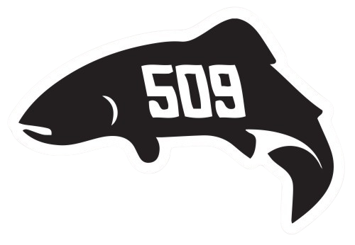 Stickers // 509 Trout and Red's Logo Stickers