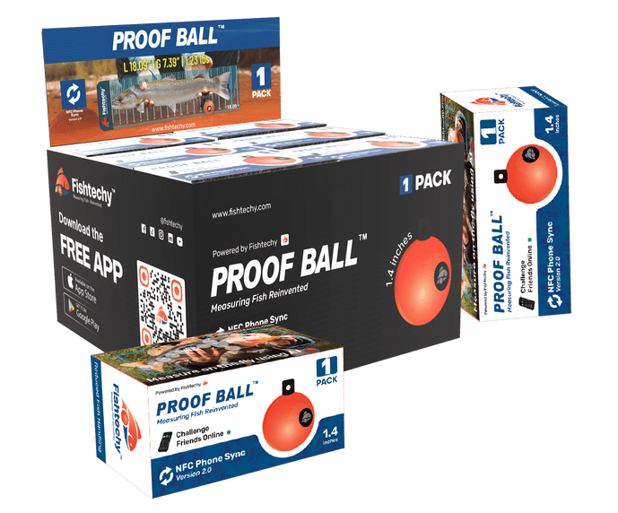 Fishtechy Proof Ball 2.0 // Virtual Fish Measuring Device