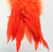 Fluorescent shrimp pink UV Fish Hunter Select Schlappen – soft pink UV-reactive feathers for salmon flies, steelhead intruders, and subtle attractor patterns.