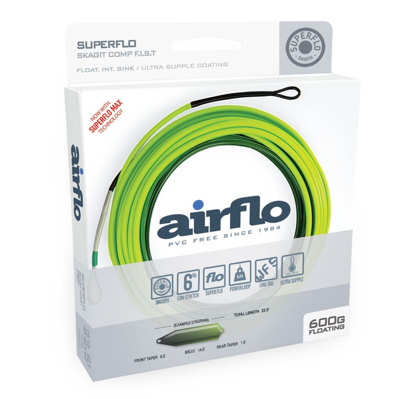 Airflow Superflo MAX Skagit Comp F.I.S.T // Multi Density Skagit Head