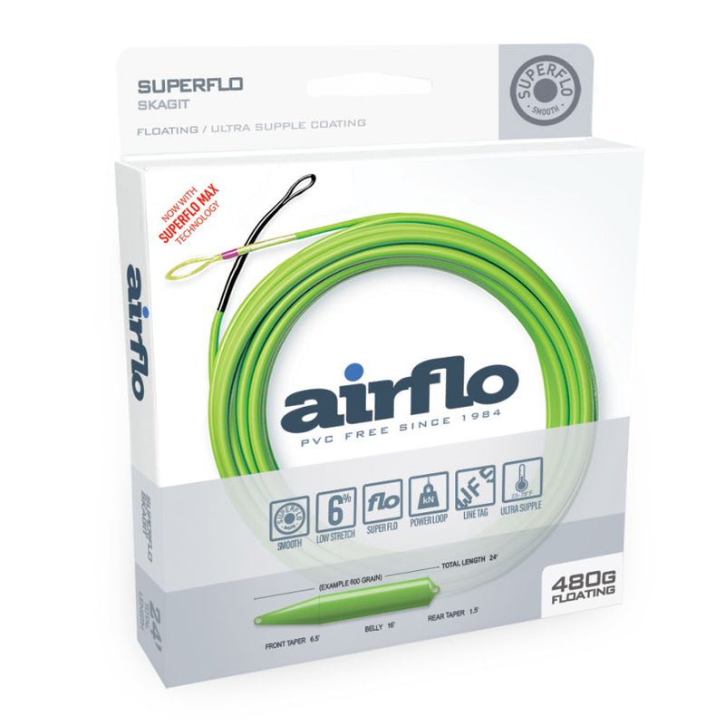Airflo Superflo MAX Skagit //  Shooting Head