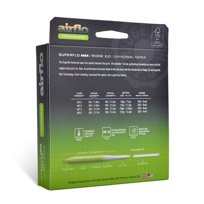 Airflo Superflo Max Ridge 2.0 Universal Taper