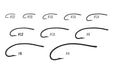 Tiemco TMC2487 fly tying hooks – 25-pack of curved, short-shank nymph hooks ideal for tying shrimp, scuds, caddis pupae, and emerger patterns.