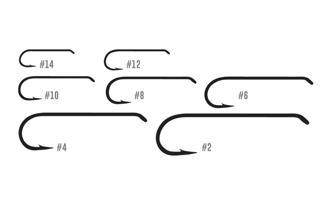 Tiemco TMC5263 hooks – 25-pack of 3X long, down-eye hooks ideal for tying nymphs, streamers, stoneflies, and attractor patterns for trout and other freshwater species.