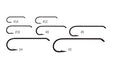 Tiemco TMC5263 hooks – 25-pack of 3X long, down-eye hooks ideal for tying nymphs, streamers, stoneflies, and attractor patterns for trout and other freshwater species.