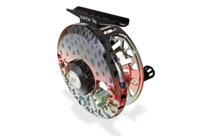 Abel Vaya Fly Reel // Native Rainbow