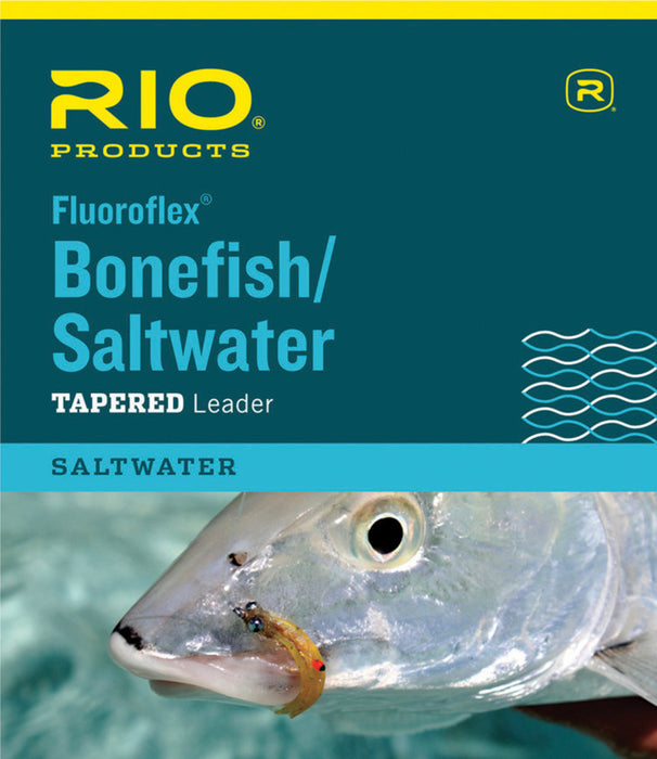 RIO Fluoroflex Bonefish/Saltwater Tapered Leaders - 9 FEET