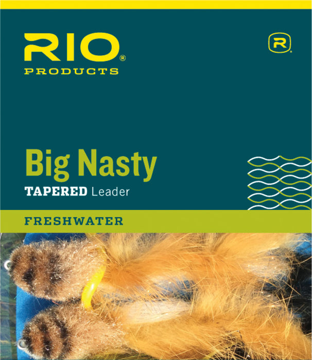 RIO Big Nasty Tapered Leader - 6 Feet