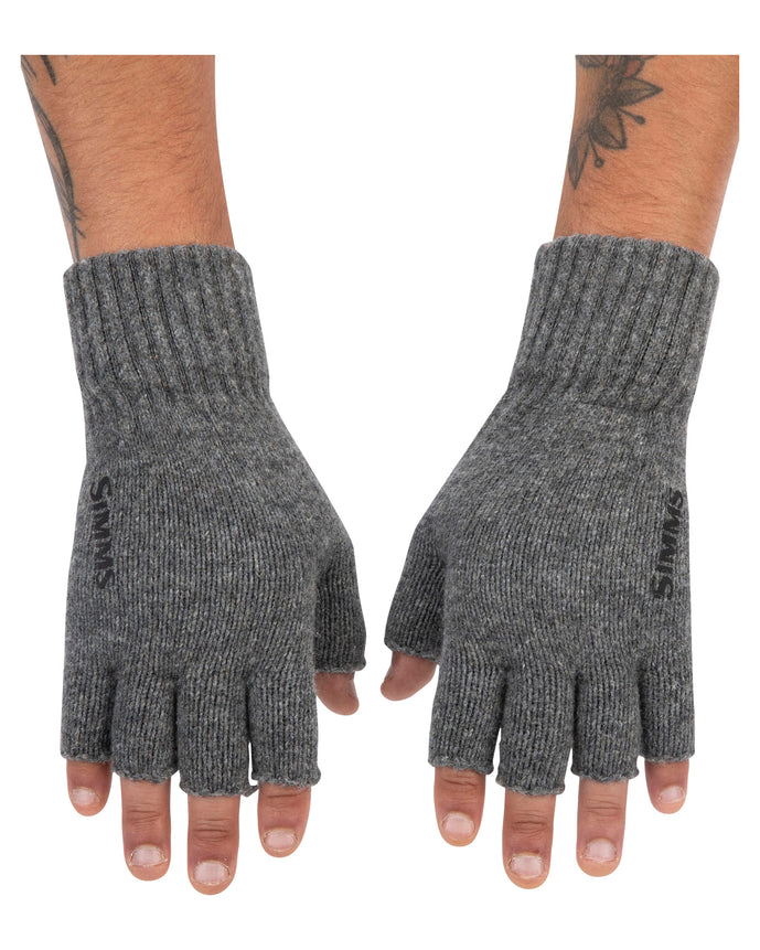 Simms Wool Half Finger Glove