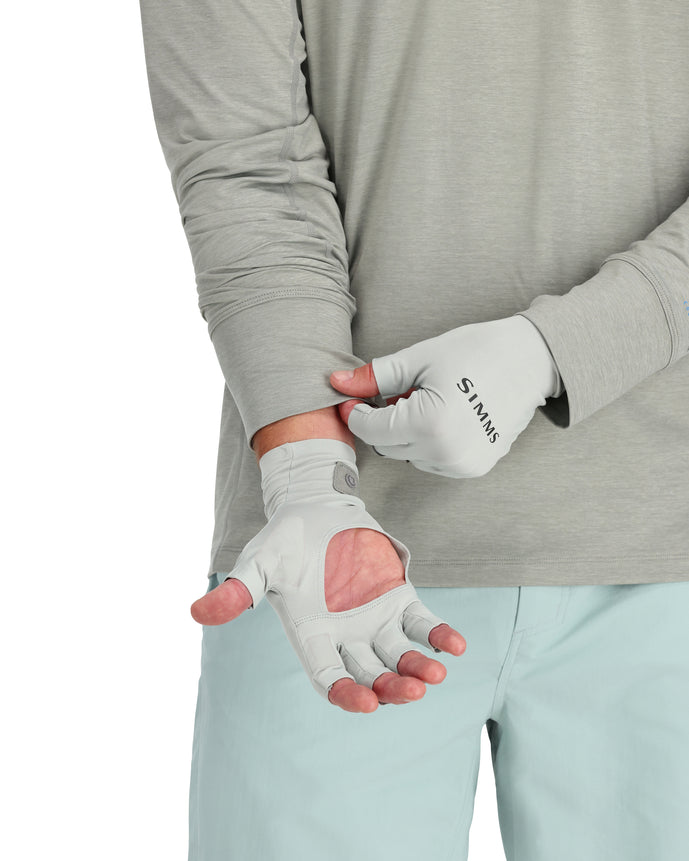 Simms Solarflex Half-Finger SunGloves