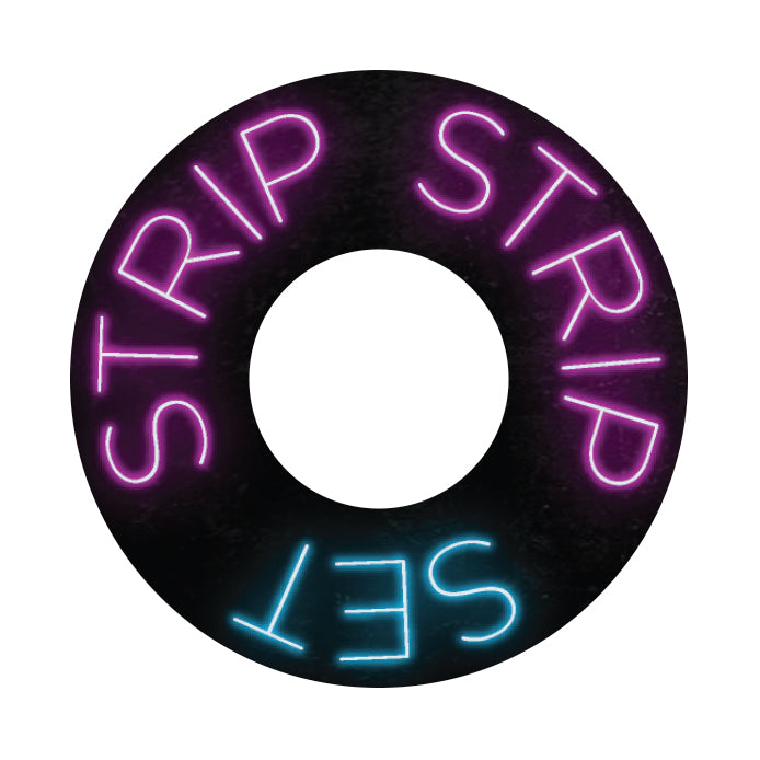 Neon Stroke Streamers - Neon Stroke Streamers - Sticker