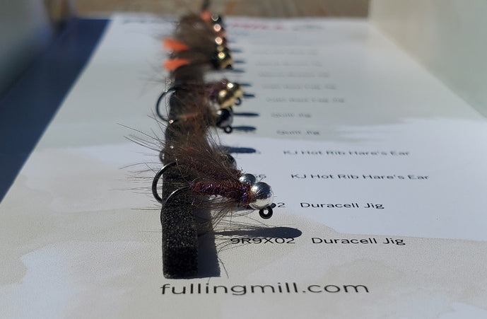 Euro style jighead tungsten nymphs