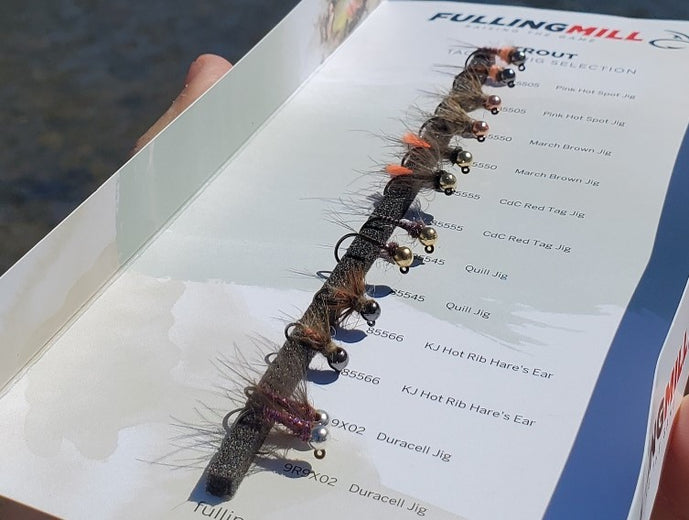 Jighead Nymphs // 1 Dozen Tactical Nymph Assortment by Fulling Mill