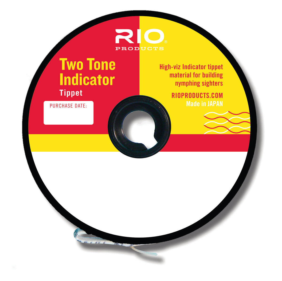 Rio 2 Tone Indicator Tippet 5X / Pink & Yellow