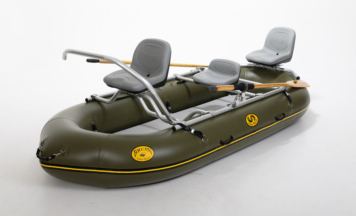WaterMaster Bruin 2-3 Person Fishing Rafts // Upgraded with Sawyer
