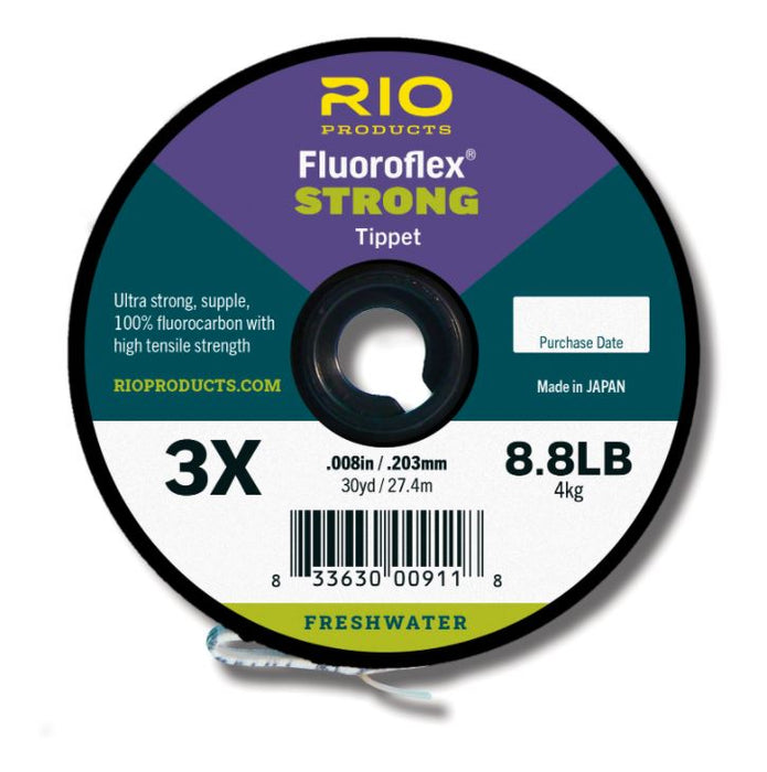 RIO Fluoroflex STRONG Tippet 3X